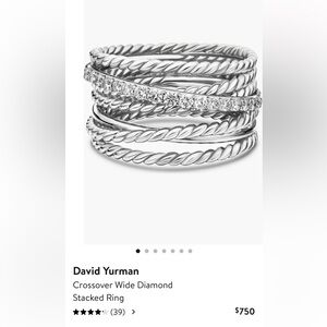 David Yurman - Six Stack with Diamonds